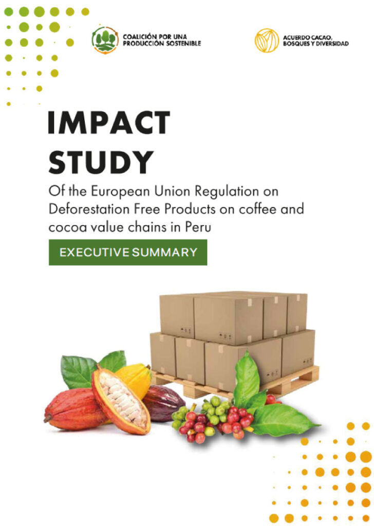 Impact Study of the European Union regulation on deforestation free ...